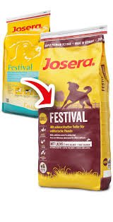 4 Proben Josera Hundefutter Festival - 