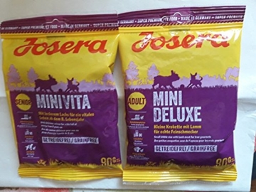 4 Proben Josera Hundefutter MiniVita - 1