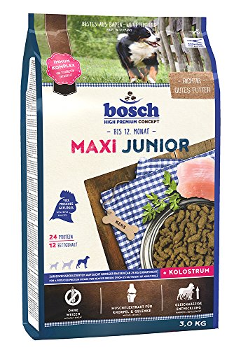 Bosch 44019 Hundefutter Junior Maxi Plus 3 kg - 1