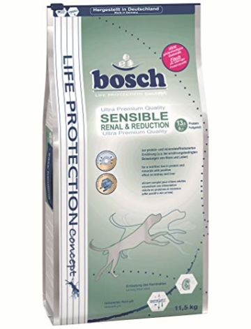 Bosch 44312 Hundefutter Renal und Reduction 11.5 kg - 1