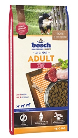 bosch Adult Lamm & Reis 30kg (2 x 15kg) - 1