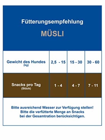 bosch Finest Snack Concept Müsli | Belohnungssnack für Hunde aus 5 wertvollen Getreidesorten , 4 x 1 kg - 3