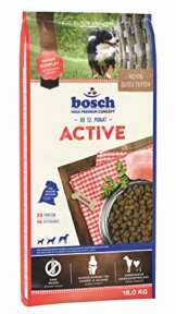 bosch HPC Active | Hundetrockenfutter für ausgewachsene Hunde aller Rassen mit gesteigerter Aktivität, 1 x 15 kg - 1