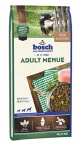 bosch HPC Adult Menue | Kroketten-Mix für ausgewachsene Hunde aller Rassen , 1 x 15 kg - 1