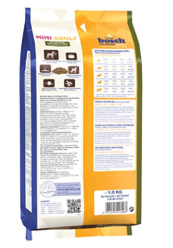 bosch HPC Mini Adult mit frischem Geflügel & Hirse | Hundetrockenfutter für ausgewachsene Hunde kleiner Rassen, 1 x 3 kg - 2