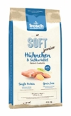 bosch HPC SOFT Junior Hühnchen & Süßkartoffel | habfeuchtes Hundefutter für wachsende Hunde aller Rassen | Single Protein | Grain Free, 1 x 12.5 kg - 1