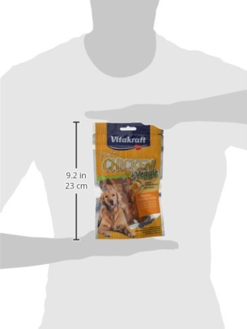 Vitakraft Chicken Veggie, Karottenstick + Hühnchen, 6er Pack (6 x 80 g) - 5