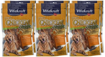 Vitakraft Chicken Veggie, Karottenstick + Hühnchen, 6er Pack (6 x 80 g) - 7