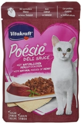 Vitakraft Katzenfutter Nassfutter Poésie Deli- Sauce Pouch Beutel 23 x 85g - 1