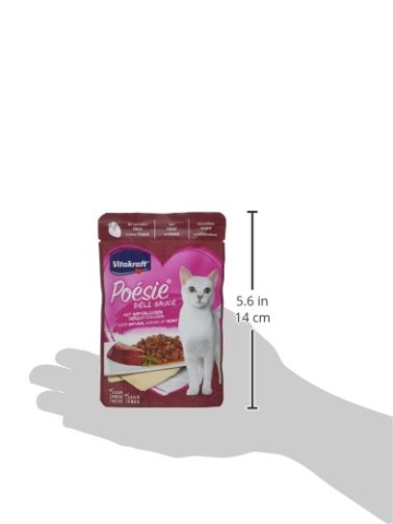 Vitakraft Katzenfutter Nassfutter Poésie Deli- Sauce Pouch Beutel 23 x 85g - 3