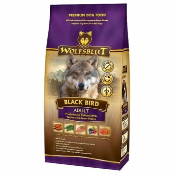 Wolfsblut Black Bird mit Truthahn und Süßkartoffeln 15Kg - 