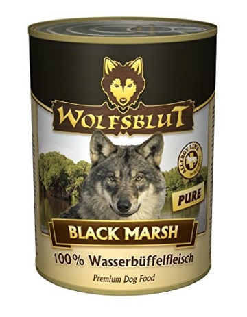 Wolfsblut Black Marsh Pure, 6er Pack (6 x 395 g) - 1