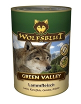 Wolfsblut Dose Green Valley mit 41% Lammfleisch und 25% Lachs 6 x 395 g - 1