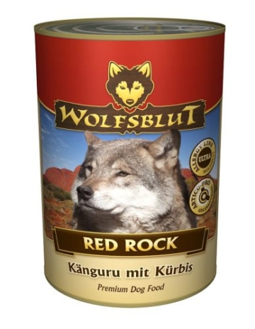 Wolfsblut Dose Red Rock 6 x 395g – mit 66% Kängurufleisch - 