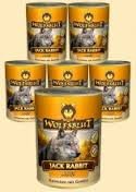 Wolfsblut Jack Rabbit ADULT Nassfutter für Hunde mit Kaninchen und Gemüse – 6 x 395 g - 