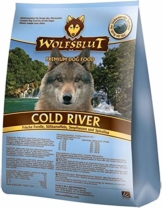 Wolfsblut Trockenfutter Cold River Forelle + Süßkartoffel Adult für Hunde 15,0 kg - 1