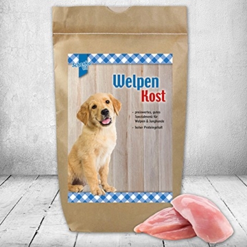 Schecko fit Welpenfutter Trockenfutter für Welpen speziell für Welpen & Junghunde hoher Proteingehalt Klein im Preis Aber groß in der Leistung - 4