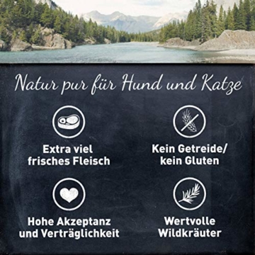 Wildes Land | Halbfeuchtes Trockenfutter für Hunde | Nr. 6 Puppy & Huhn | 15 kg | mit Reis und Wildkräutern | Glutenfrei | Extra viel Fleisch | Soft Beste Akzeptanz und Verträglichkeit - 4