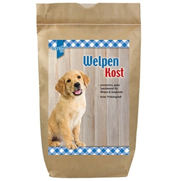 Schecker Welpenfutter 1,5 kg Trockenfutter preiswertes Futter mit Huhn das Welpentrockenfutter hat einen hohen Proteingehalt ist optimal auf die Bedürfnisse der Wachstumsphase abgestimmt - 1