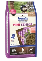 bosch HPC Mini Senior | Hundetrockenfutter für ältere Hunde kleiner Rassen (bis 15 kg), 1 x 1 kg - 1