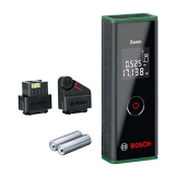 Bosch Laserentfernungsmesser Zamo Set mit Rad-& Laser-Linienadater (bis 20m einfach & präzise messen, 3. Gen.) - 1