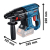 Bosch Professional 18V System Akku Bohrhammer GBH 18V-21 (max. Schlagenergie 2 J, inkl. 2x GBA 18V 5.0Ah Akku, Ladegerät GAL 18V-40, 6-tlg. Bohrmeißel-Set, im Koffer) - Amazon Exclusive Set - 4