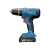 Bosch Professional 18V System Akku Schlagbohrschrauber GSB 18V-21 (inkl. 2x2.0 Ah Akku, in L-BOXX), White-space, Amazon Exclusive Set: inkl. 40-teiliges Zubehörset - 2