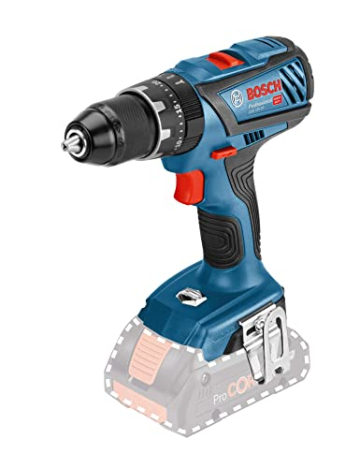 Bosch Professional 18V System Akku Schlagbohrschrauber GSB 18V-28 (max. Drehmoment: 63 Nm, inkl. 35tlg. Impact Zubehör-Set, 2x 2,0 Ah Akku, Ladegerät GAL 18V-40, in L-BOXX 136) - Amazon Exclusive Set - 3