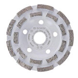 Bosch Professional Diamantschleifscheibe Expert for Concrete Diamanttopfscheibe (für Beton, Schleifscheiben-ø: 125 mm, Bohrungs-ø: 22,23 mm, Zubehör für Betonschleifer) - 1