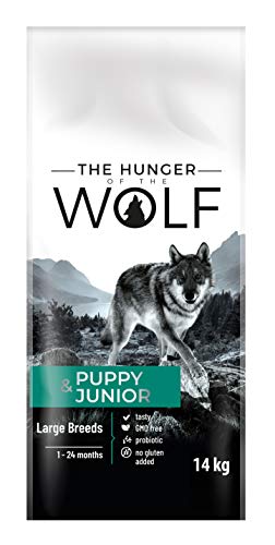 The Hunger of the Wolf Hundefutter für Welpen und Junghunde großer Rassen, Trockenfutter mit hohem Geflügelfleischanteil - 14 kg - 2